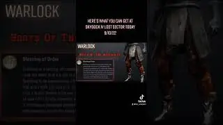Lost Sector Loot and Location for 9/10/22. #destiny2 #gaming #fyp #lostsector #blkscorpiongaming