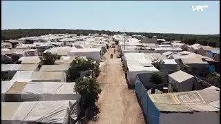 انتشار الأمراض الجلدية في مخيم الوادي بمدينة سلقين بسبب سوء شبكة الصرف الصحي