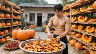 Pumpkin Harvest  Making Sweet and Chewy Dried Pumpkin Treats