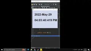 Date and Time in Java  