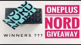 OnePlus NORD GIVEAWAY Winners - All The best! #Mo_Family 🔥🔥🔥
