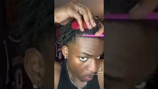 Giving Myself a Front Taper💈🔥