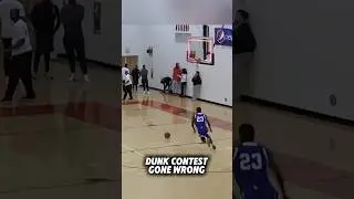 Dunk Contest GONE WRONG 🤣😭 #teamflightbrothers