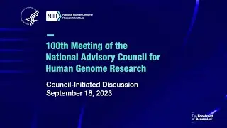 Council-Initiated Discussion (NACHGR September 2023) - Rudy Pozzatti