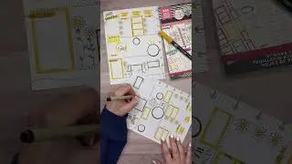 Fun creative way to use bullet points or sticker dots! #shorts