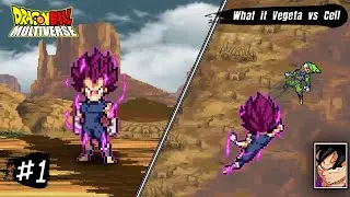 (What if ) Sprite animation Vegeta vs cell