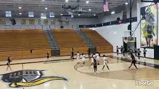 1st quarter of Crews Middle Vs Jordan Middle 