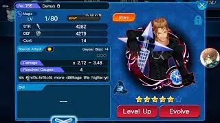 Daily Org XIII event - Demyx B traits | KHUx NA Union Cross