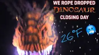 We Rope Dropped DINOSAUR on Its FINAL Day | Disney&rsquo;s Animal Kingdom 2026