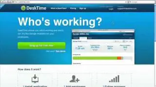 Tour of time tracking software DeskTime