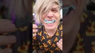 @RobbySauce  DIY Teeth Whitening! Do you guys think it worked? #craft #diy #funny #lifehacks #shorts
