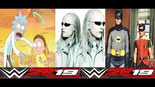 WWE 2k19 Created Superstar Royal Rumble Famous Duos