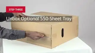 Xerox&reg; VersaLink&reg; C415 Color Multifunction Printer Install 550-sheet Tray