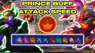 BUFF PRINCE 10 SINERGI FULL ATTACK SPEED | PAO SKILL 3 | SAKIT BANGET!