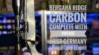 Bergara Wilderness Ridge Carbon with vintage Schmidt & Bender West Germany 6x42 rifle scope build