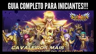 ⭐GUIA COMPLETO PARA INICIANTES SAINT SEIYA: LENDAS DA JUSTI&Ccedil;A O NOVO GAME DOS CAVALEIROS DO ZODIACO⭐