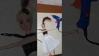 DİY Barbie clothes: How to make your own. Barbie fashion trends  #short
