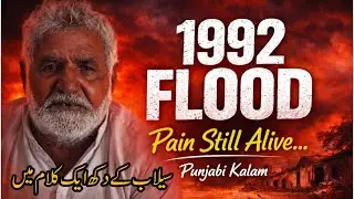 1992 Flood Memories | Emotional Punjabi Poetry by a Village Elder | Untold Story of Pakistan Flood |