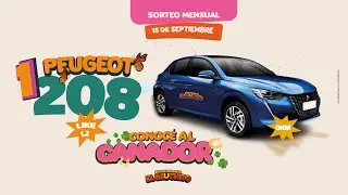 SORTEO MENSUAL - 15 DE SEPTIEMBRE