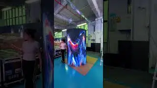 AU-50 P2.6 flexible LED screen for events. #eventproduction #ledscreen