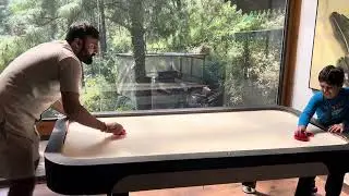 Baap Beta AIR HOCKEY Battle 😂🔥 | Kaun Jeetega? | Family Game Vlog