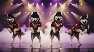Now a days in Instagram reels Meanwhile this husky dogs 