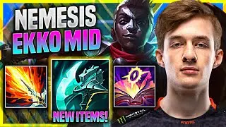 NEMESIS VS FNC NISQY! - Nemesis Plays Ekko MID vs Sylas! | Preseason 11