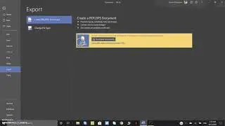 Convert PDF document to Word document(Offline method)