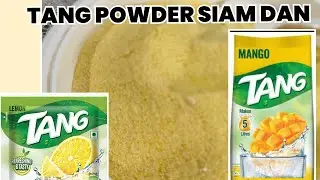 TANG POWDER SIAM DAN//MANGO  LEH LEMON FLAVOUR TANG#SECRET KITCHEN MIZORAM 🫕