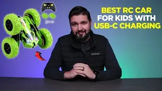 Лучшая радиоуправляемая машинка для детей с зарядкой через USB-C.
