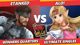 King of the Ville 2025 - Etanked (Snake) Vs. Alo! (Zelda) Smash Ultimate - SSBU