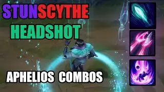 APHELIOS BEST COMBO FOR LANEPHASE // TRIPLE WEAPON COMBO // Aphelios Combos & Tricks