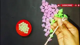 Pearl Straw Samosa 🌟 Toran #pearl #strawsamosa #toran #strawcraft #jhalar #youtubevideo #diwalicraft