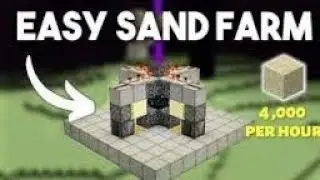 Sand duper minecraft bedrock and pocket edition 1.19/1.18