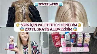PALETTE 10.1 MUCİZESİ | SİZİN İÇİN DENEDİM | 200 TL'LİK GRATİS ALIŞVERİŞİM | KAHVALTIYA GÖZLEME