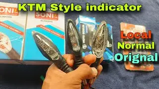 Ktm Style indicator | flexible indicator | led indicators for all bike