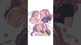 The Unexpected Confession! KPop Demon Hunters Comic Dub