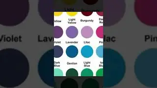 all colors name