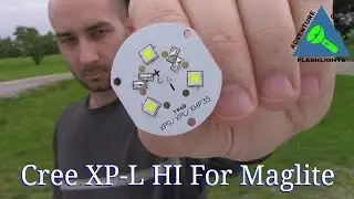 Новый светодиодный фонарик для Maglite. Cree XP-L HI