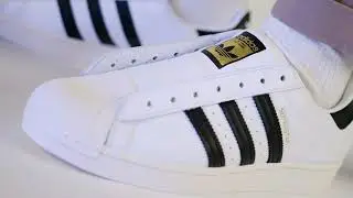 ADIDAS ORIGINALS SUPERSTAR LACELESS - ON FEET LOOK