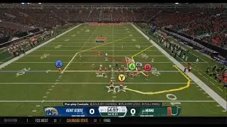 OGs Dynasty: EA College Football 26: Miami '25 Season: Game #2: Kent State at #22 Miami