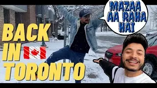 TORONTO MADE @TRUEINDIANAKSHIT DANCE IN SNOW | FUN VLOG