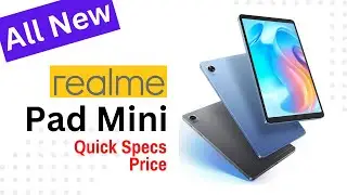 Realme Pad Mini | Quick Specs and Price | 2022