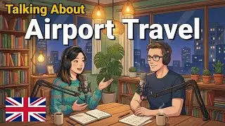 How to Talk About Airport Travel in English | English Conversation Practice | English Podcast