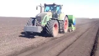 Combination Baselier on potato planting in ridges