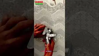 Water Tap install 2 in 1 tap