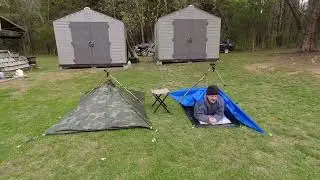 lil blue tarp - WalMart Backing Tarp