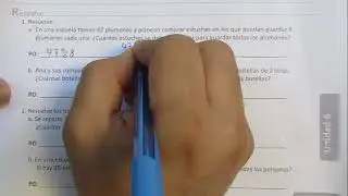 2.7 DIVISION INEXACTA EN LA QUE SE NECESITA ANALIZAR LA RESPUESTA CUADERNO DE EJERCICIOS