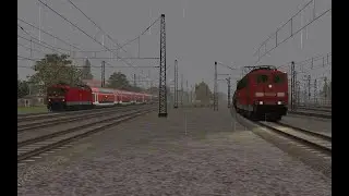 BR143 DB Red - Regional Express (Cologne-Dusseldorf)