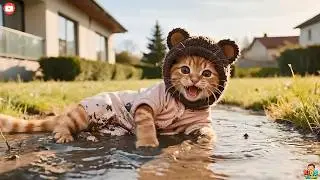How a Mama Cat Uses Natural Remedies to Heal Her Sick Ginger Kitten😺🤒
